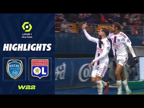 ESTAC TROYES - OLYMPIQUE LYONNAIS (1 - 3) - Highlights - (ESTAC - OL) / 2022/2023