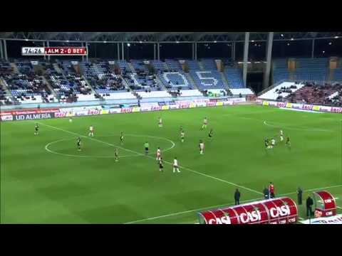 Golazo de jonatan zongo almeria 2-1 betis