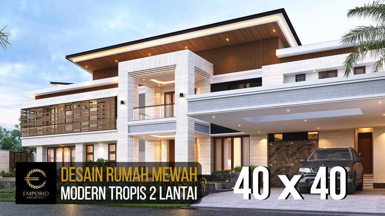 Video 3D Mr. Hendry II Modern House 2 Floors Design - Banjarmasin, Kalimantan Selatan