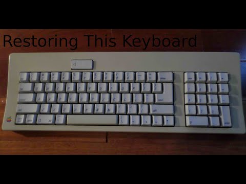 Apple Standard Keyboard "restoration"