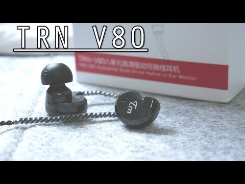 TRN v80 Quad Driver Earphones Review  2BA 2DD