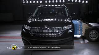 Skoda Kodiaq EuroNCAP test video 