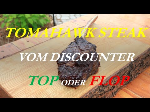 Tomahawk Steak | Vom Discounter | Top oder Flop!? | 024 Fläming BBQ