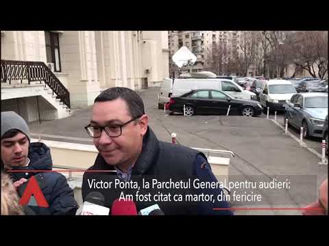 Stiri Mediafax 15 Februarie - Ponta, audiat la Parchet ca martor