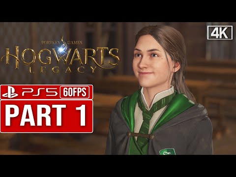 First Day At Hogwarts - Hogwarts Legacy Gameplay Walkthrough Part 1 4K UHD PS5