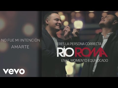 Río Roma - No Fue Mi Intención Amarte (Cover Audio)