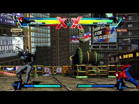 Ultimate Marvel vs Capcom 3 (PS3) -- Non-Ranked Matches 123 - Meeting Makenocents