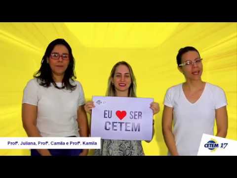 CETEM - Recado Professoras Camila, Juliana e Kamila Ramos