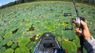 Fishing Manhole-sized Lilly Pads