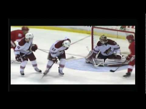 Pavel Datsyuk threading the needle to Johan Franzen for the goal Jan 12 2012