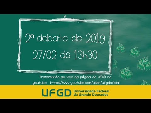 Transmissão ao vivo de UFGD - Universidade Federal da Grande Dourados - PARTE 01