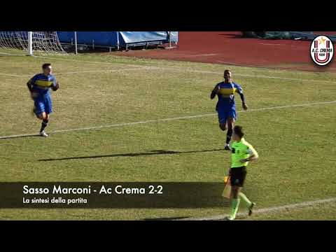 SASSO MARCONI vs AC CREMA 2-2 (25/02/2019) - La sintesi della partita