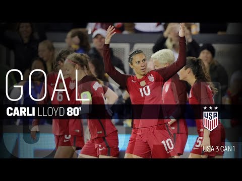 WNT vs. Canada: Carli Lloyd Goal - Nov. 12, 2017