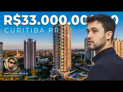 APARTAMENTO ALTO LUXO POR R$33.000.000,00 EM CURITIBA | PALAZZO LUMINI