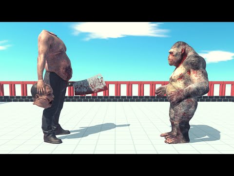 Giant Strong Headless Hulk Vs Every Unit ARBS | Animal Revolt Battle Simulator