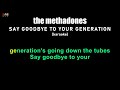 SAE KTV - The Methadones - Say Goodbye To Your Generation