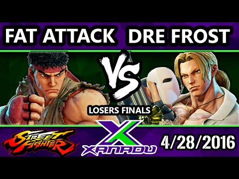 F@X 147 - Fat Attack (Ryu) Vs. Dre Frost (Vega) SFV Losers Finals - Street Fight V