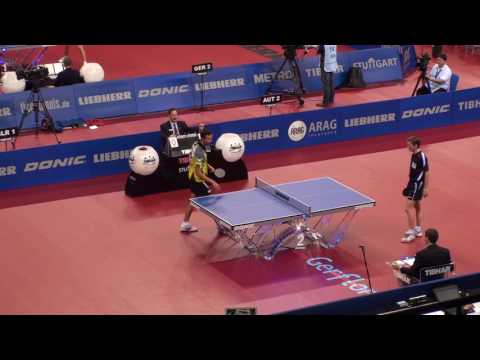 Table Tennis EM 2009 Stuttgart Samsonov, Vladimir  Worldcup Winner 2009   6 Schlager, Werner World C
