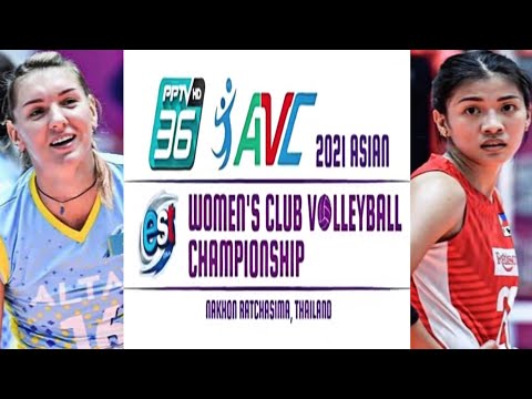 REBISCO (PHI) 🆚 ALTAY (KAZ) | HIGHLIGHTS | 2021 Asian Women's Club Championship