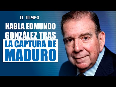 Edmundo González speaks out after Maduro's capture and demands the release of political prisoners...
