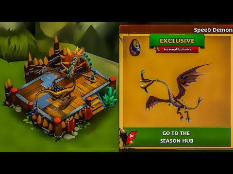 SPEED DEMON - New exclusive Max Level 175 Titan mode | Dragons: Rise of Berk