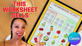 HOW TO MAKE CUT AND PASTE ACTIVITIES IN CANVA FOR TEACHERS