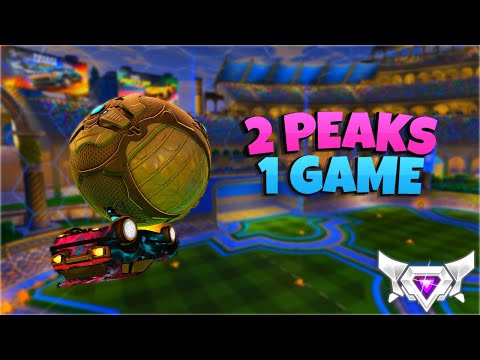 PEAKING TWICE IN 1 GAME | Rocket League Ranked 1v1