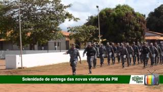 preview picture of video 'Solenidade de entrega da novas viaturas da Polícia Militar de Grajaú'