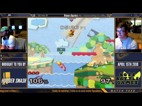 SS196 [Melee] - CPU? (Samus) vs + (Peach) - Winners Quarters