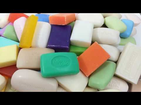 ASMR. OPENING HAUL SOAP. A PILE OF SOAP! Unpacking soaps...hard!
