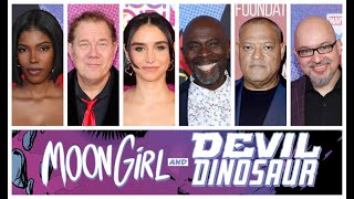 Marvel's Moon Girl and Devil Dinosaur cast interviews - Diamond White, Fred Tatasciore & Libe Barer video