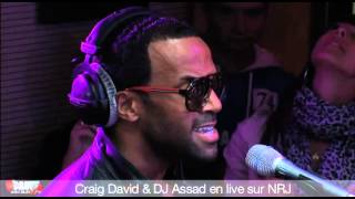 Craig David &amp; DJ Assad en live sur NRJ - C&#39;Cauet sur NRJ