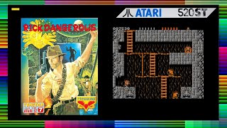 Atari ST Game Review - RICK DANGEROUS