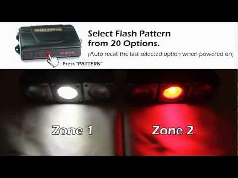 XKGLOW Work Light + Strobe 2-in-1 LED Control Module 12-24V DC Compatible