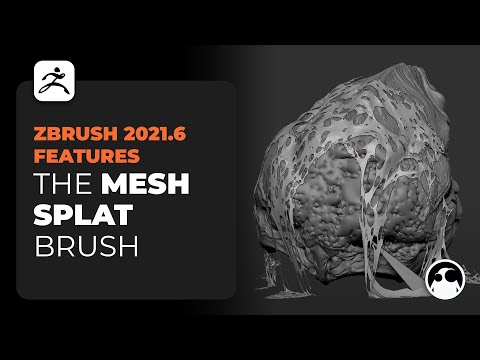ZBrush 2021.6 Mesh Splat brush