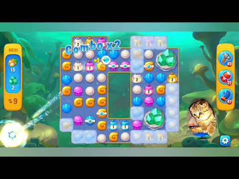 Fishdom 2022, no Boosters,   9831   level  -  прохождение без бустеров,   9831  уровень.