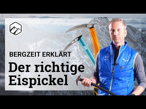 Der richtige Eispickel für deine Hochtour | Bergzeit