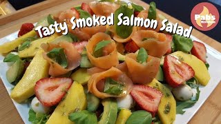 Tasty Smoked Salmon Salad 🐠 🥗