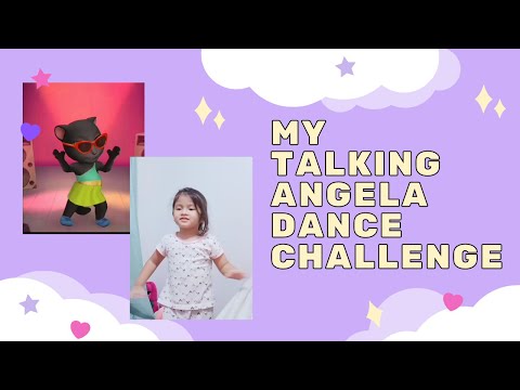 My Talking Angela Dance Challenge | Markisha Kids TV