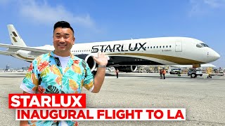 Complete Review of Starlux Airlines – A350 Inaugural Taipei LA Flight