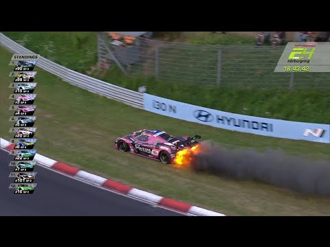 Nürburgring ADAC 24h 2022 Race Summary After 22 Hours