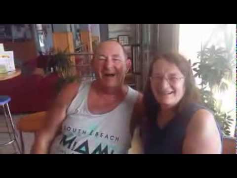 Our Scottish friends Pat and John are happy with Montemar Hotel in Benidorm