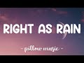 Right As Rain - Adele (Lyrics) 🎵