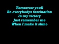 Victoria Justice Make It Shine Pilot Lyrics