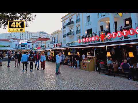 Easter Albufeira, April 2023 🇵🇹 Walking Tour – Portugal 4K 60Fps