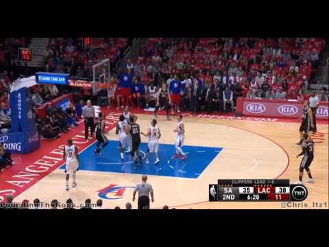 Tim Duncan leads the Spurs over the Clippers in Game 2 - 2015
