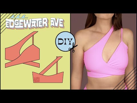How to Sew a Reversible Asymmetric Wrap Top | Harley Top | Edgewater Avenue