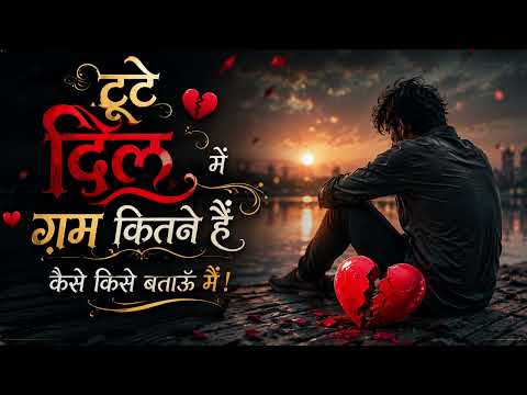 टूटे दिल में ग़म कितने हैं!