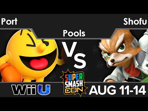 SSC16  - HoH | Port (Pac-Man) vs eLevate | Shofu (Fox) Pools - Smash 4