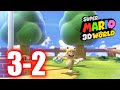 Super Mario 3D World 3 2 Chain Link Charge All Stars Stamp 100 Gameplay Walkthrough